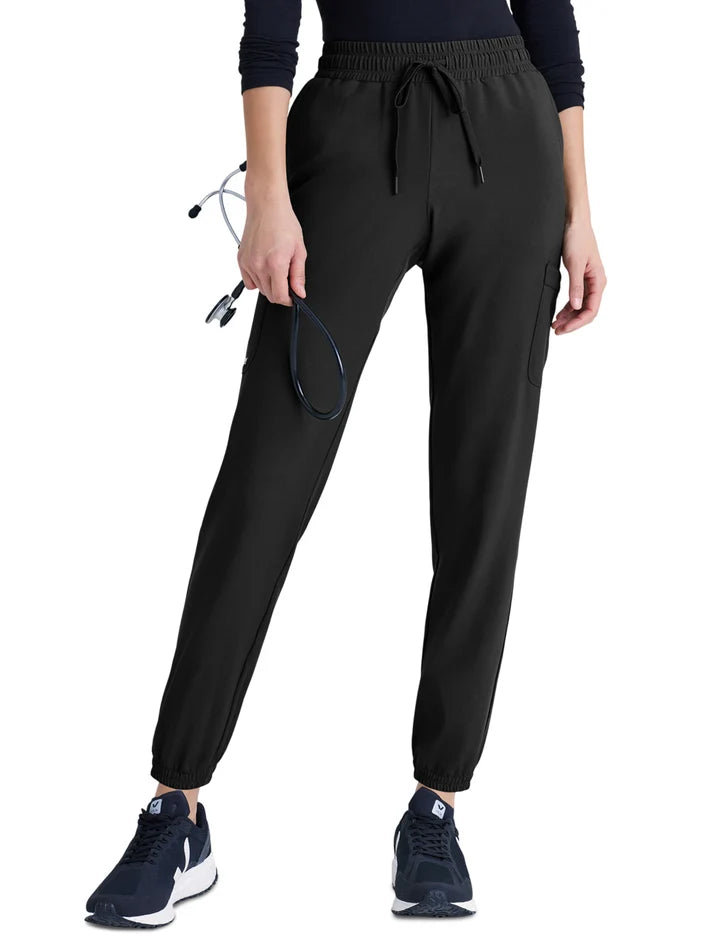 Grey's Anatomy Evolve Stretch - Women's Six-Pocket Terra Jogger Scrub Pant
