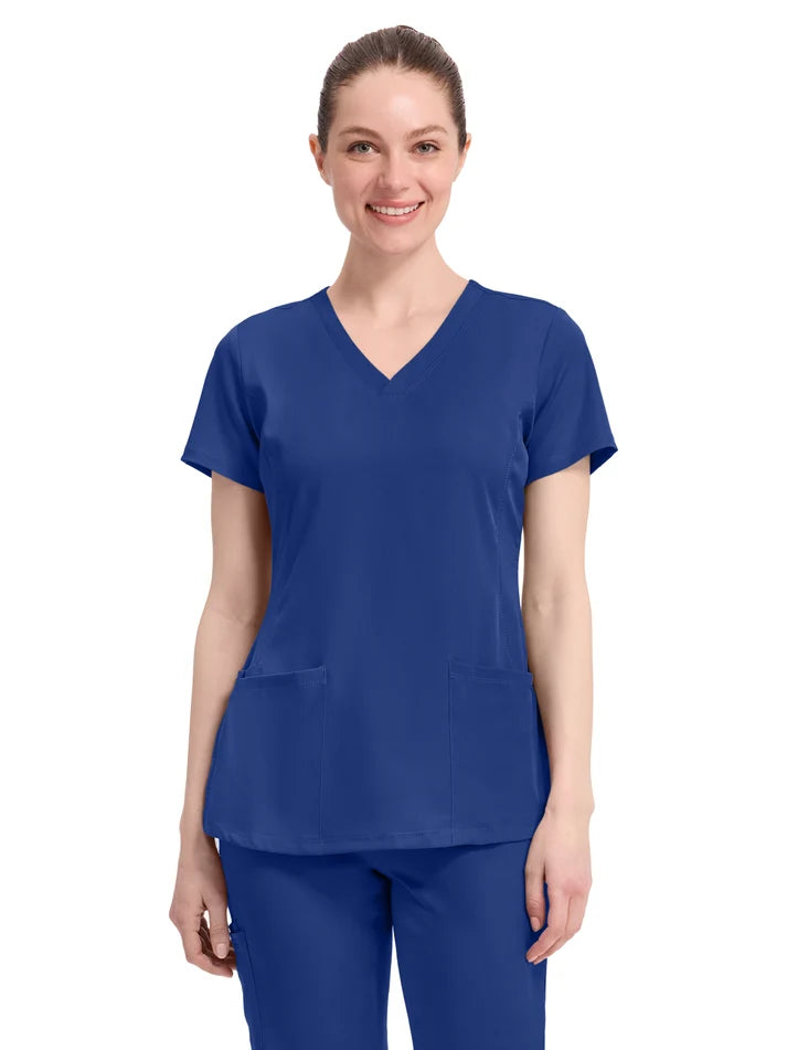 Healing Hands - HH Works - Women's 4-Pocket Monica V-Neck Top
