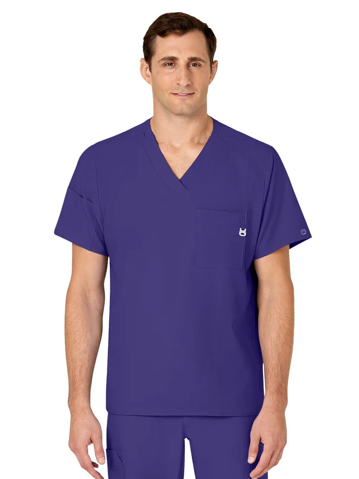 Wink - W123 - Men's Six-Pocket V-Neck Top