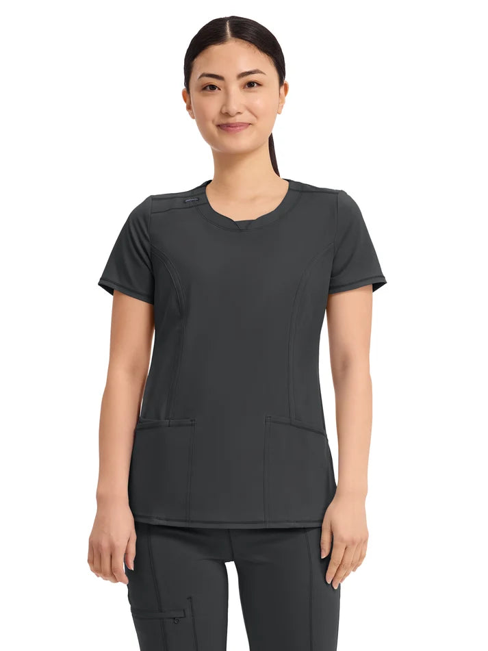 Infinity - Women's 3-Pocket Round Neck Top