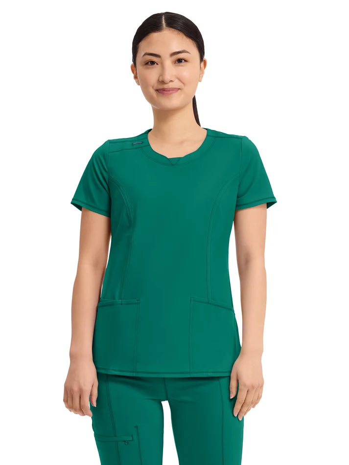 Infinity - Women's 3-Pocket Round Neck Top