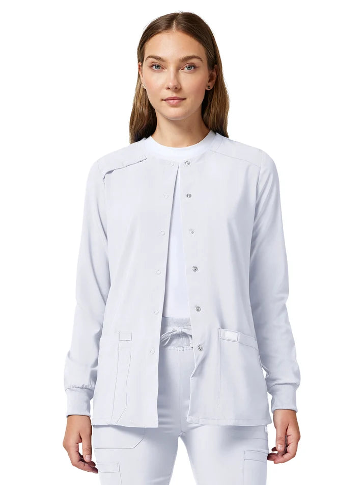 Dickies Medical - EDS Essentials - Women's 2-Pocket Snap Front Jacket